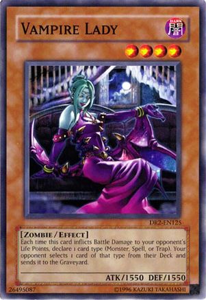 Vampire Lady [DR2-EN125] - Dark Revelation Volume 2 Unlimited - Common / Short Print - Trinity Hobby