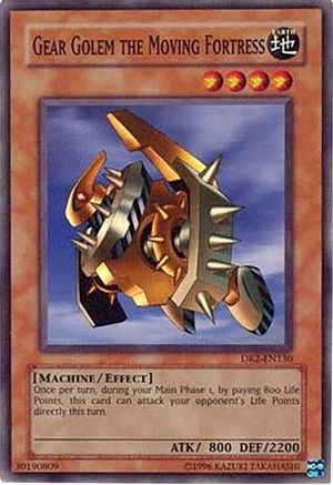 Gear Golem the Moving Fortress [DR2-EN130] - Dark Revelation Volume 2 Unlimited - Super Rare - Trinity Hobby