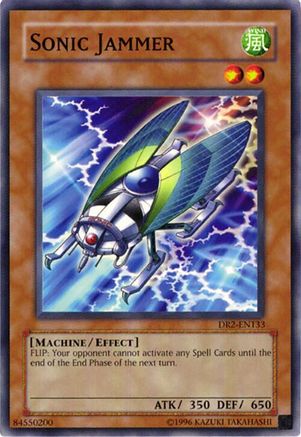 Sonic Jammer [DR2-EN133] - Dark Revelation Volume 2 Unlimited - Common / Short Print - Trinity Hobby