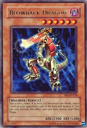 Blowback Dragon [DR2-EN134] Ultra Rare - Trinity Hobby