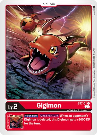 Gigimon [ST7-01] [Starter Deck: Gallantmon] - Trinity Hobby