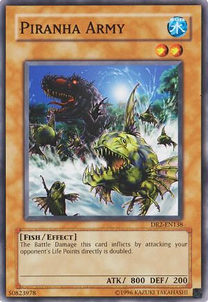 Piranha Army [DR2-EN138] - Dark Revelation Volume 2 Unlimited - Common / Short Print - Trinity Hobby