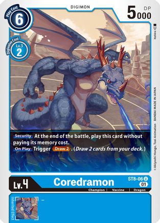 Coredramon [ST8-06] [Starter Deck: Ulforce Veedramon] - Trinity Hobby