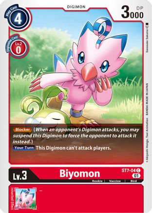 Biyomon [ST7-04] [Starter Deck: Gallantmon] - Trinity Hobby