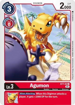 Agumon [ST7-02] [Starter Deck: Gallantmon] - Trinity Hobby