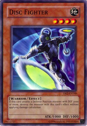 Disc Fighter [DR2-EN140] - Dark Revelation Volume 2 Unlimited - Common / Short Print - Trinity Hobby