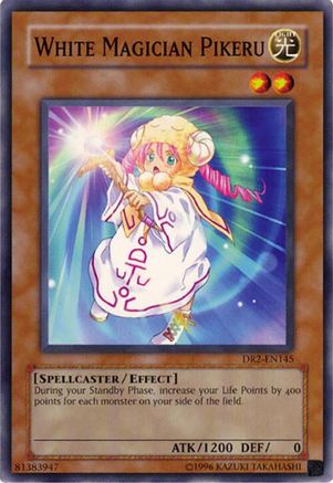 White Magician Pikeru [DR2-EN145] - Dark Revelation Volume 2 Unlimited - Common / Short Print - Trinity Hobby