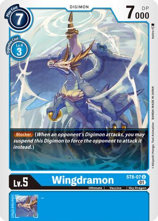 Wingdramon [ST8-07] [Starter Deck: Ulforce Veedramon] - Trinity Hobby