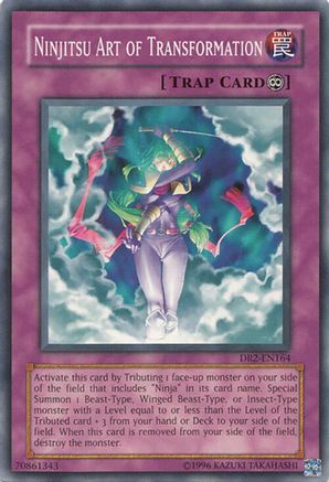 Ninjitsu Art of Transformation [DR2-EN164] - Dark Revelation Volume 2 Unlimited - Common / Short Print - Trinity Hobby