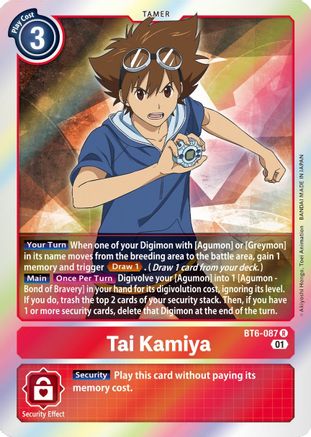 Tai Kamiya [BT6-087] [Double Diamond] - Trinity Hobby