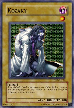 Kozaky [DR2-EN171] - Dark Revelation Volume 2 Unlimited - Common / Short Print - Trinity Hobby