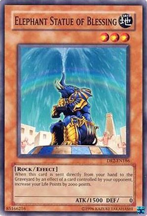 Elephant Statue of Blessing [DR2-EN186] - Dark Revelation Volume 2 Unlimited - Common / Short Print - Trinity Hobby