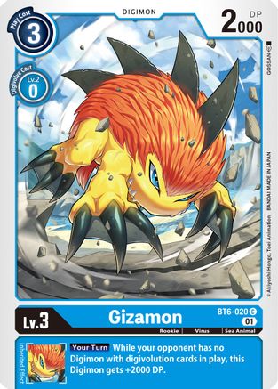 Gizamon [BT6-020] [Double Diamond] - Trinity Hobby