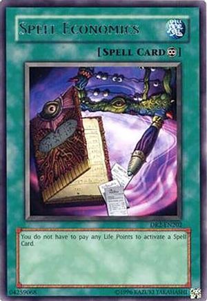 Spell Economics [DR2-EN202] - Dark Revelation Volume 2 Unlimited - Rare - Trinity Hobby