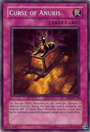 Curse of Anubis [DR2-EN218] - Dark Revelation Volume 2 Unlimited - Super Rare - Trinity Hobby