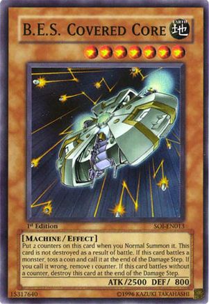 B.E.S. Covered Core [SOI-EN013] Super Rare - Trinity Hobby
