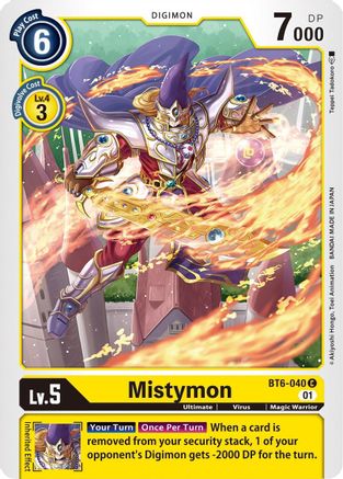 Mistymon [BT6-040] [Double Diamond] - Trinity Hobby