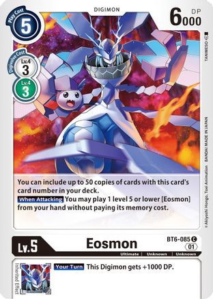 Eosmon [BT6-085] [Double Diamond] - Trinity Hobby