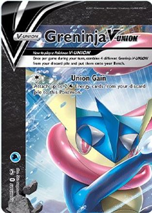 Greninja V-Union (SWSH155) [Sword & Shield: Black Star Promos] - Trinity Hobby