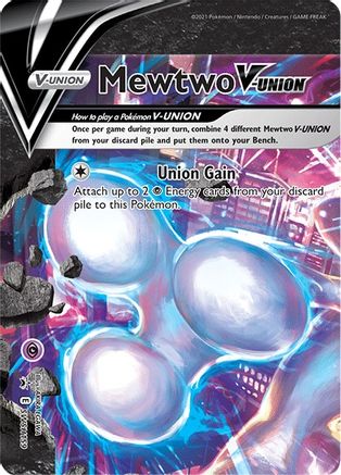 Mewtwo V-Union (SWSH159) [Sword & Shield: Black Star Promos] - Trinity Hobby