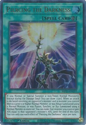Piercing the Darkness [MP21-EN257] Ultra Rare - Trinity Hobby