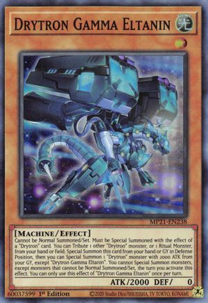 Drytron Gamma Eltanin [MP21-EN238] Super Rare - Trinity Hobby