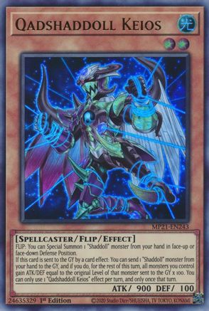 Qadshaddoll Keios [MP21-EN243] Ultra Rare - Trinity Hobby