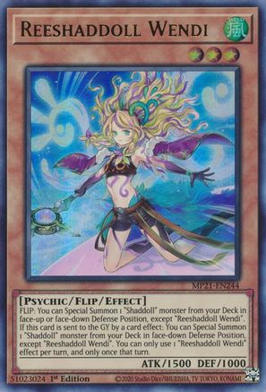 Reeshaddoll Wendi [MP21-EN244] Ultra Rare - Trinity Hobby