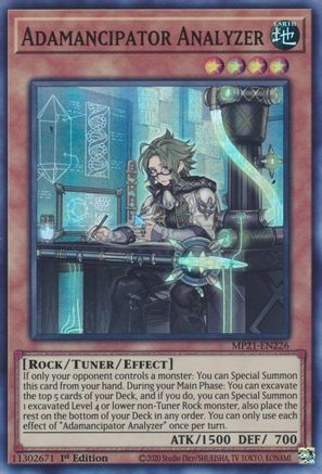 Adamancipator Analyzer [MP21-EN226] Super Rare - Trinity Hobby