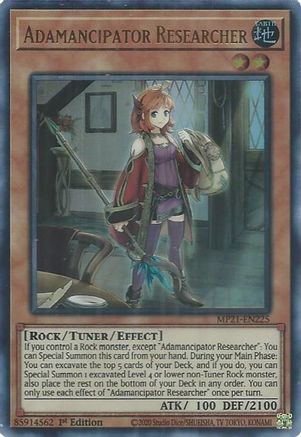 Adamancipator Researcher [MP21-EN225] Ultra Rare - Trinity Hobby