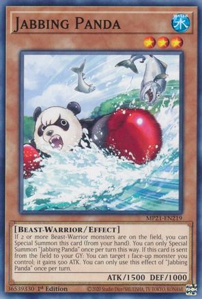 Jabbing Panda [MP21-EN219] Common - Trinity Hobby