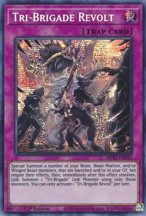 Tri-Brigade Revolt [MP21-EN212] Prismatic Secret Rare - Trinity Hobby