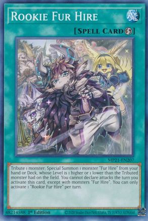 Rookie Fur Hire [MP21-EN207] Common - Trinity Hobby