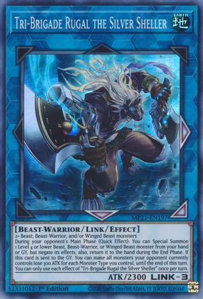 Tri-Brigade Rugal the Silver Sheller [MP21-EN197] Super Rare - Trinity Hobby