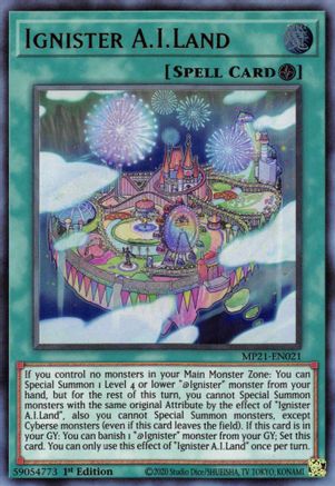 Ignister A.I.Land [MP21-EN021] Ultra Rare - Trinity Hobby