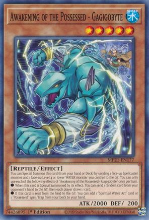 Awakening of the Possessed - Gagigobyte [MP21-EN177] Common - Trinity Hobby
