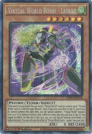 Virtual World Roshi - Laolao [MP21-EN174] Prismatic Secret Rare - Trinity Hobby