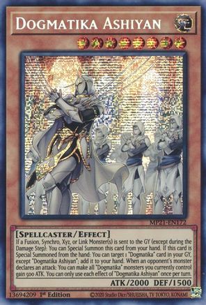 Dogmatika Ashiyan [MP21-EN172] Prismatic Secret Rare