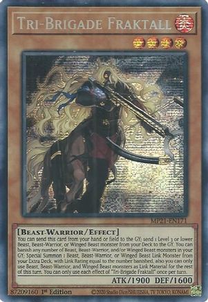 Tri-Brigade Fraktall [MP21-EN171] Prismatic Secret Rare - Trinity Hobby