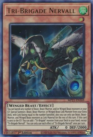 Tri-Brigade Nervall [MP21-EN169] Ultra Rare - Trinity Hobby
