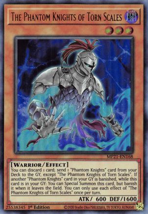 The Phantom Knights of Torn Scales [MP21-EN168] Ultra Rare - Trinity Hobby