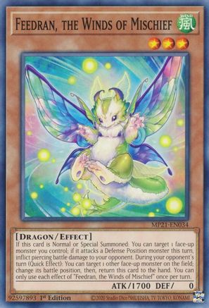 Feedran, the Winds of Mischief [MP21-EN034] Common - Trinity Hobby
