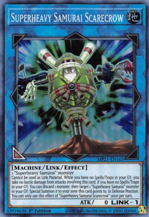 Superheavy Samurai Scarecrow [MP21-EN165] Super Rare - Trinity Hobby