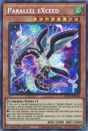 Parallel EXceed [MP21-EN043] Prismatic Secret Rare - Trinity Hobby