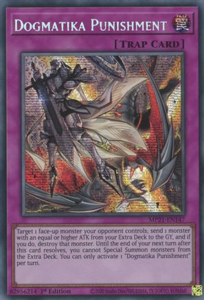 Dogmatika Punishment [MP21-EN147] Prismatic Secret Rare - Trinity Hobby