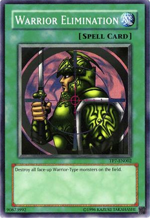 Warrior Elimination [TP7-EN002] Super Rare - Trinity Hobby