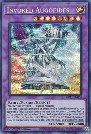 Invoked Augoeides [MP21-EN064] Prismatic Secret Rare - Trinity Hobby