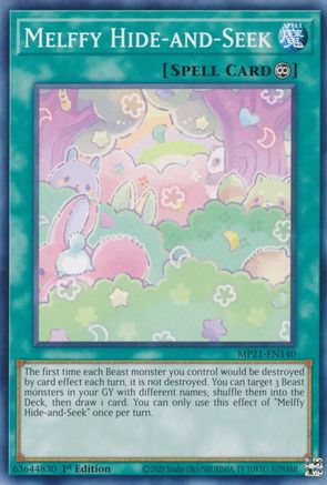 Melffy Hide-and-Seek [MP21-EN140] Common - Trinity Hobby