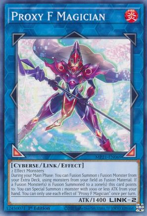 Proxy F Magician [MP21-EN069] Common - Trinity Hobby