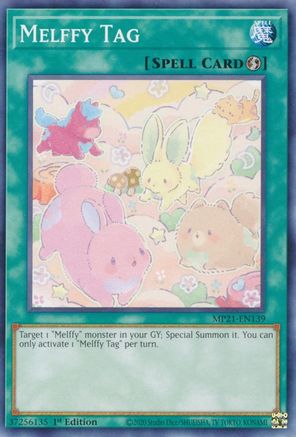 Melffy Tag [MP21-EN139] Common - Trinity Hobby
